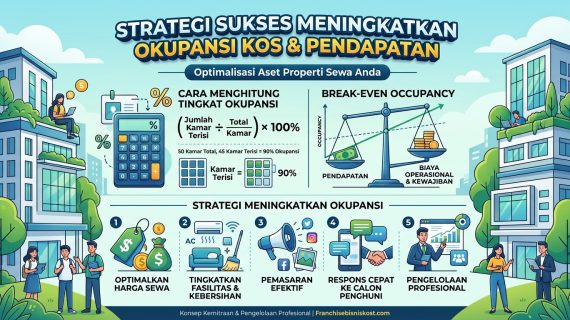Tingkat Okupansi Properti: Cara Menghitung dan Strategi Meningkatkan Okupansi Kos